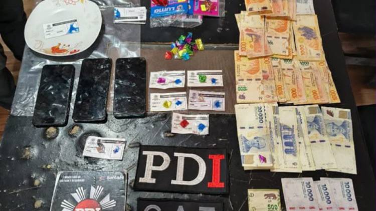 Microtráfico: PDI detuvo a dos personas durante seis allanamientos en barrio San Agustín II de la capital provincial